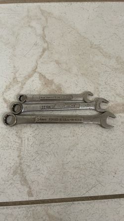 Craftsman Combination Wrench Set 9mm 12mm 14mm