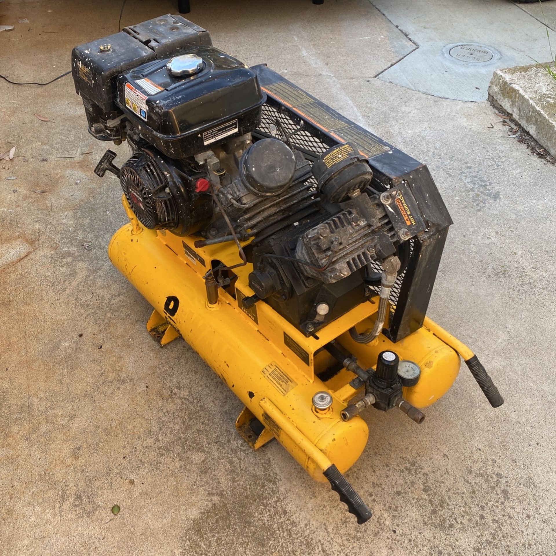 Dewalt Gas Powered Air Compressor