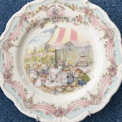 Royal Doulton collector plate. Wedding series