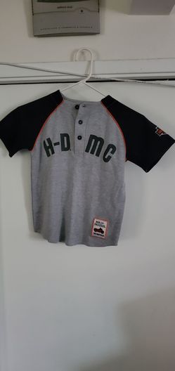 Harley-Davidson Little Boys' Raglan Baseball Jersey  size 5/7
