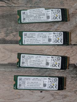 4x - 256GB SSD M.2 NVME Hard Drive