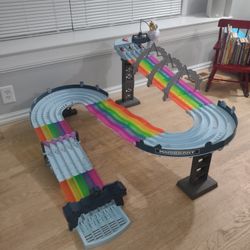 Mario Kart Rainbow Road Race Track