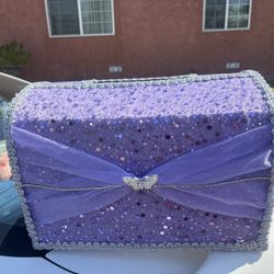 Purple Butterfly Gift Box