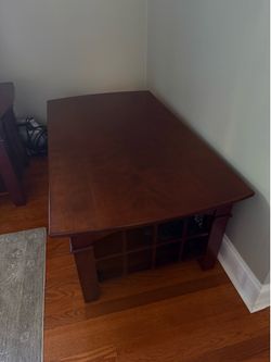 Coffee table and 2 end tables
