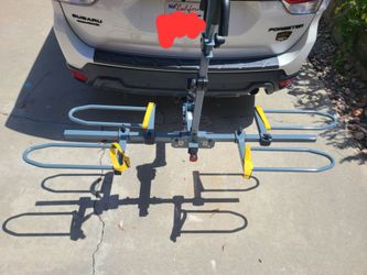 Hitch bike rack