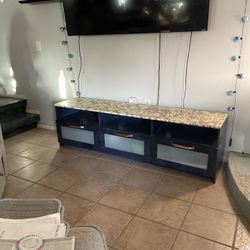 Moving, Must Go Entertainment Center and Desk: $90