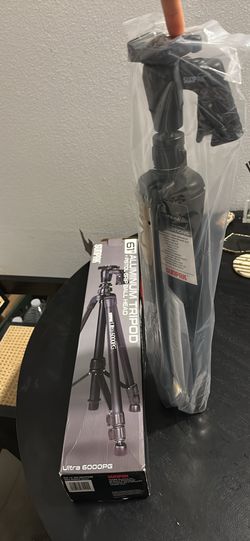 Sunpak Aluminium tripod 61”  Ultra 6000PG
