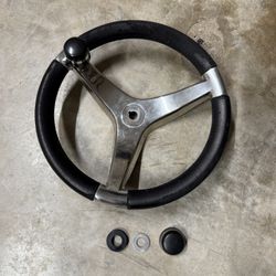 Steering Wheel For Boat 13.5in Used 