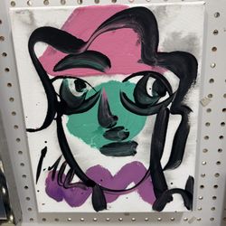 Peter Robert Keil Acrylic Painting Abstract Canvas 11x14