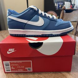 Nike Dunk Low Dark Marina Blue - 4Y