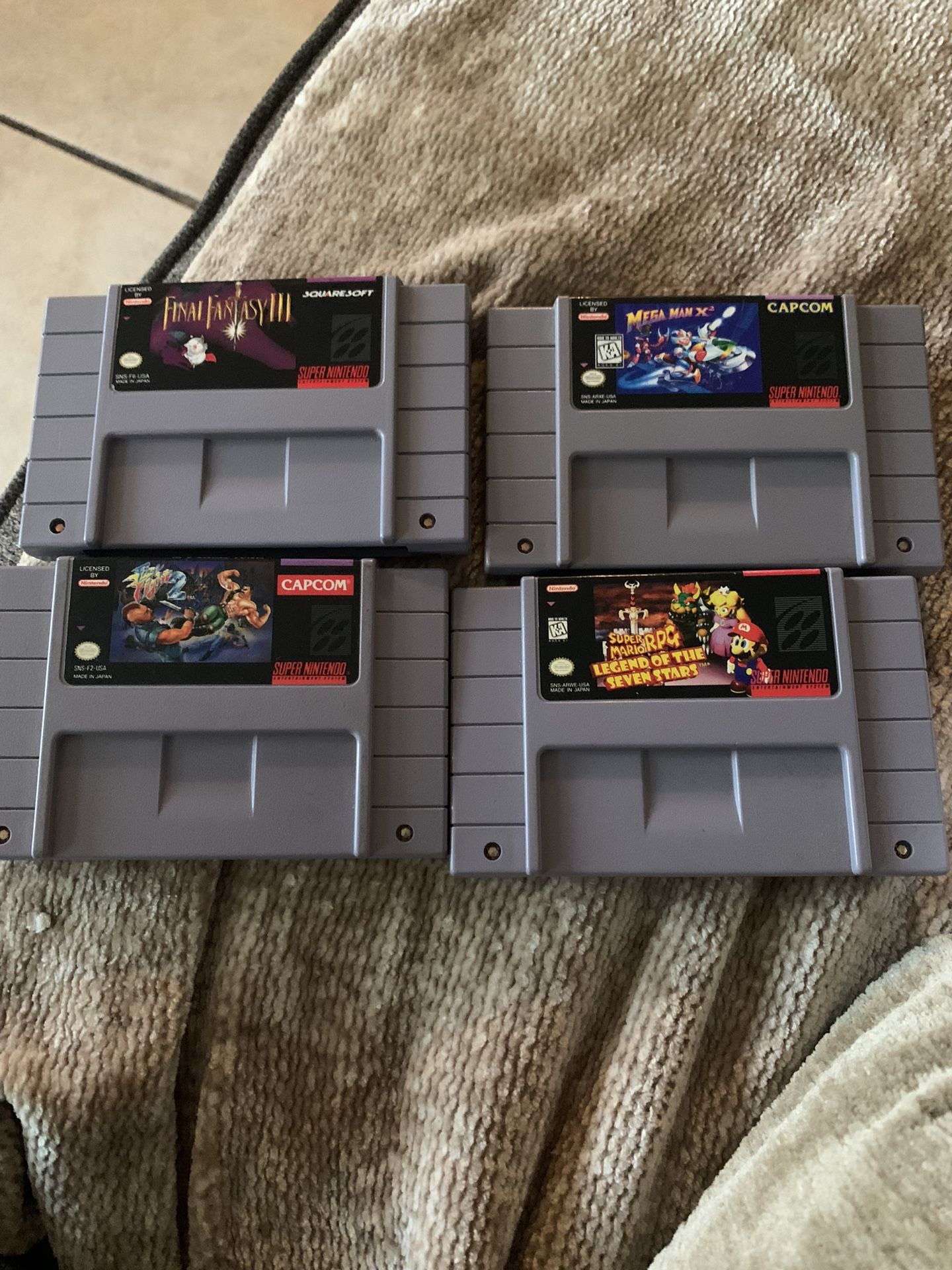 Super Nintendo Games 