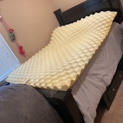 Foam Topper 3-In Top Mattress Full Size 