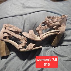 Size 7.5. $15 Mauve
