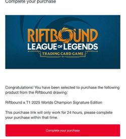 English riftbound x t1 2025 worlds champion signature edition presale