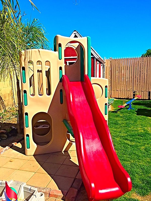Little tikes tower slide cheap
