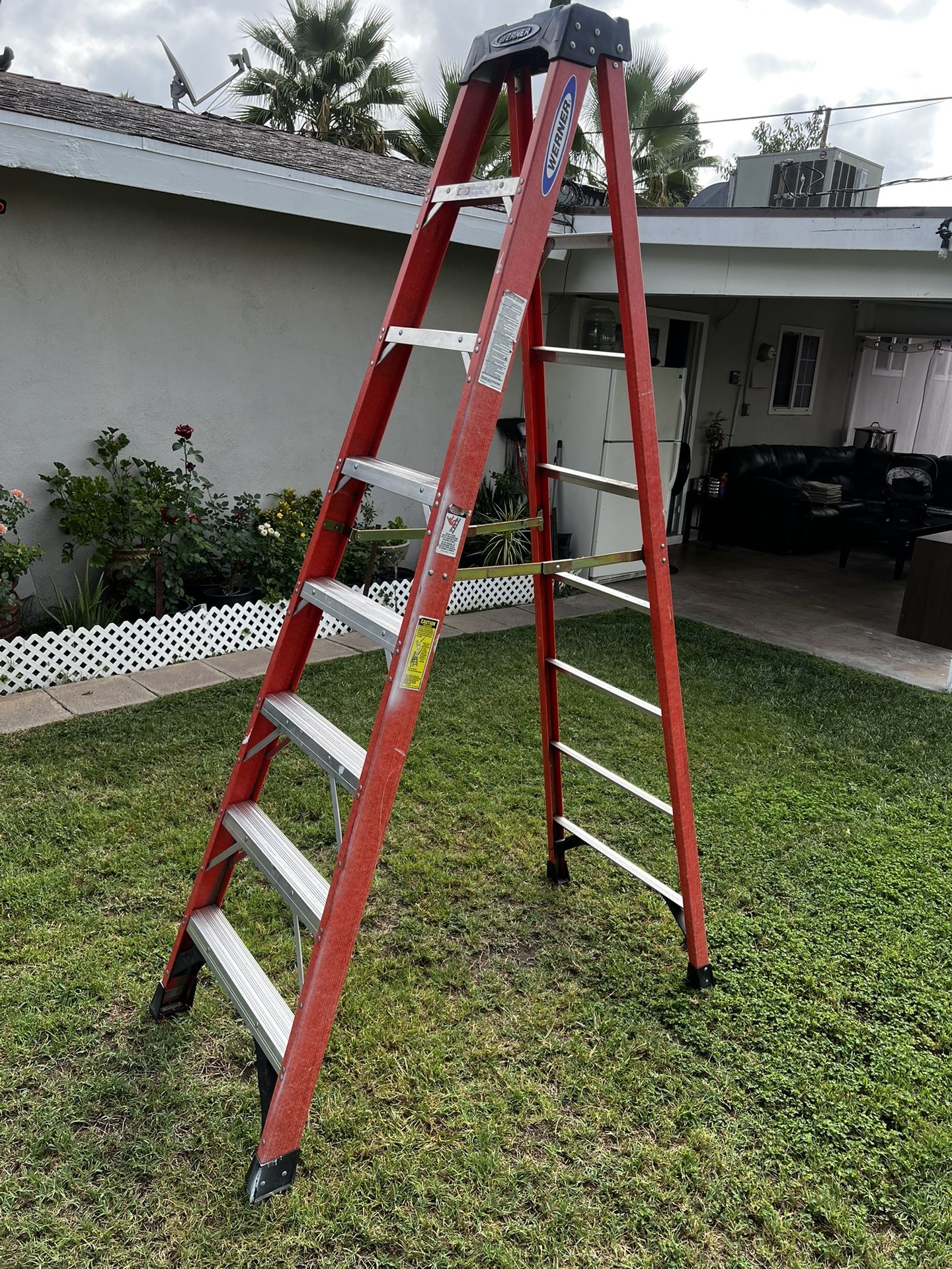 Werner Ladder Red 8FT