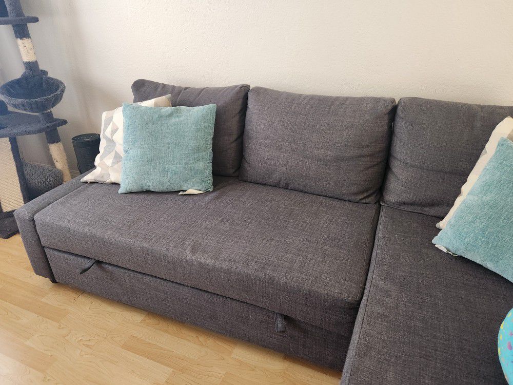 Gray Sectional Sleeper Sofa