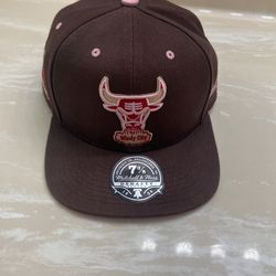Chicago Bulls Chocolate Brown 7 3/8 