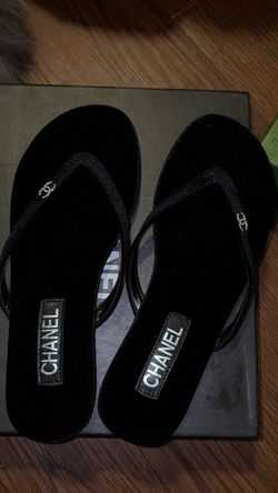 black sandals