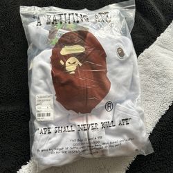 Ivory Bape Zip up 