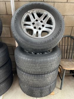 Full Set Of Rims And Tires