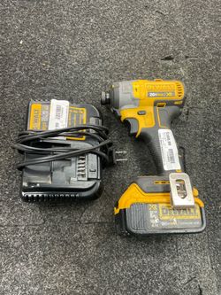 DeWalt 20V Max XR Impact Driver with Battery and Charger