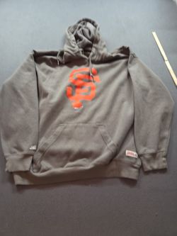 men's gray hooded sweatshirt by Stitches size L