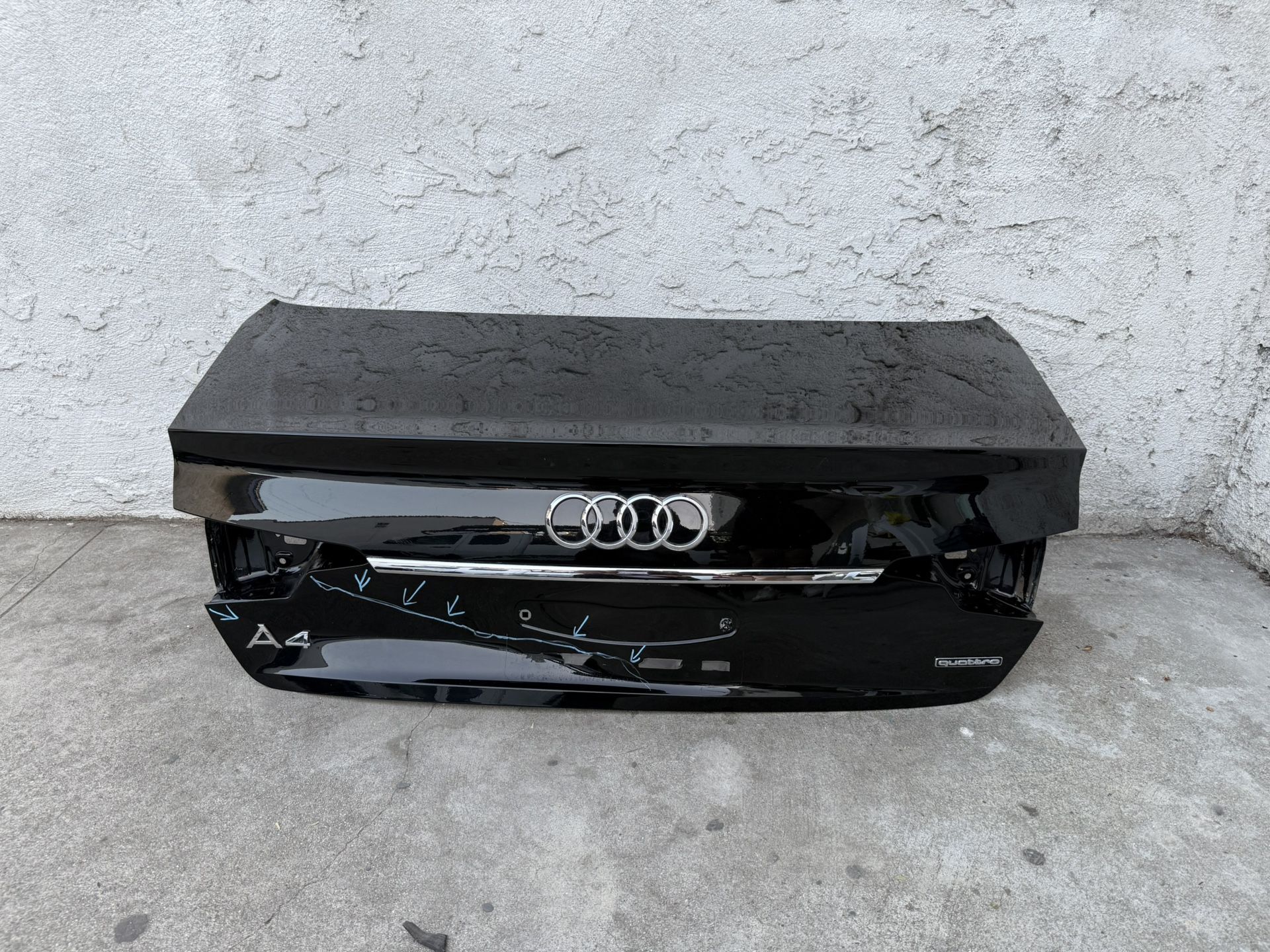2021 2024 AUDI A4 S4 TRUNK LID SEDAN SHELL OEM