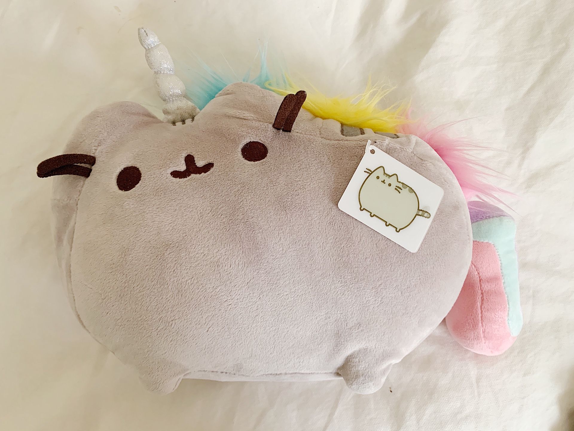 Rainbow Unicorn Pusheen Plushie