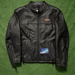 Harley Davidson Leather Jacket Women X-Large