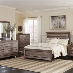 Kauffman bed set and mattress