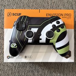 Optic gaming Scuf envision pro controller with extra faceplate