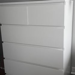 white tallboy dresser Hampton 6 Drawer Chest Noir White Wash 60