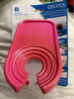Drink holder. Clip on table. New