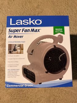 Brand New Lasko Super Fan Max Air Mover Fan