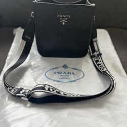 Prada Leather Mini Crossbody