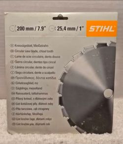 Stihl Circular Saw Blade, 4112 (contact info removed) Chisel Tooth Original OEM