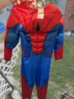 2 Size Small Kids Spider Man Costume