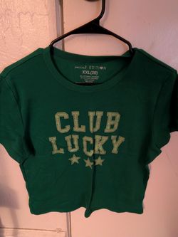 Special Edition Club Lucky crop top