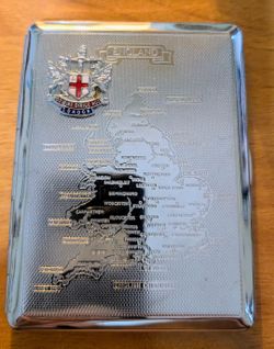 KINCRAFT CIGARETTE CASE ~ MADE IN ENGLAND