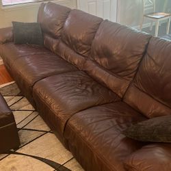Leather Couch 