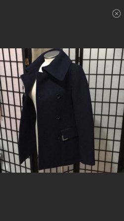 Woman’s brand new with tags mackage pea coat jacket with oversized collar size xxs