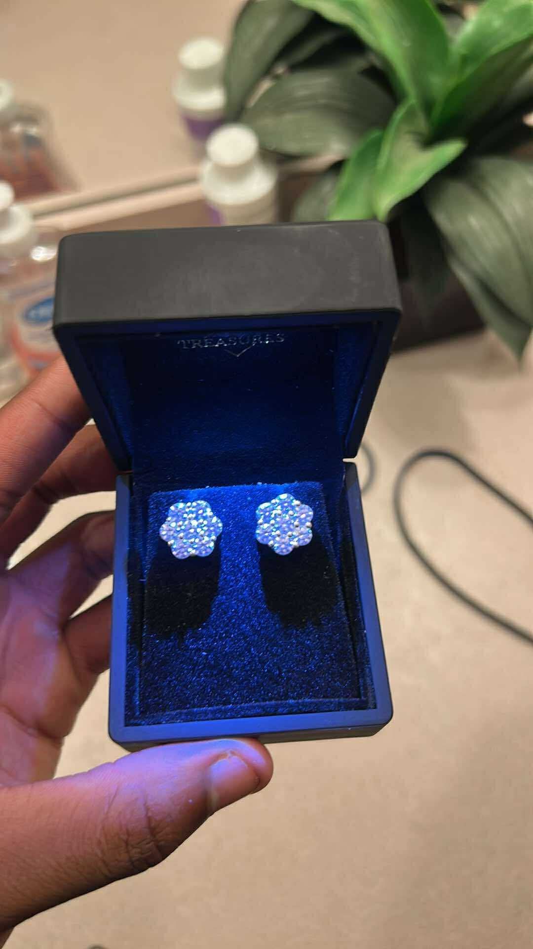 Diamond Moissanite Earrings