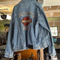 Harley Davidson Jean Jacket 