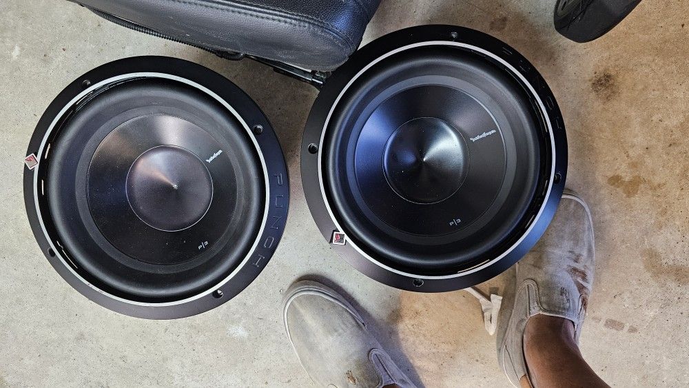 10in Fosgate P3s Dual 2 Ohms