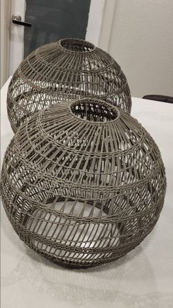 Pendant light globes (2)