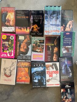 23 Assorted VHS Movies