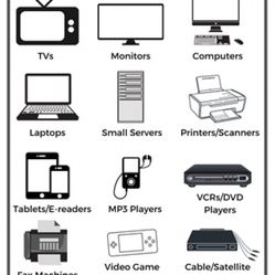 Free Electronic Recycling Will Pick Up!!