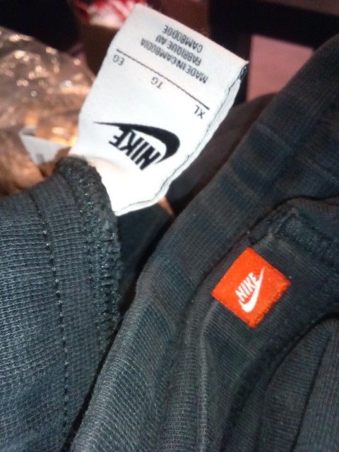 Blue/ White OG Hood Style NIKETag Long Knee Sweat Shorts Size XL