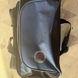 Blue Double Ball Bowling Bag